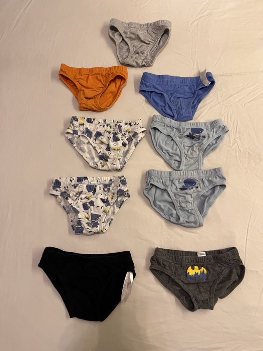 Majtki Reserved i H&M chłopiece 98/104