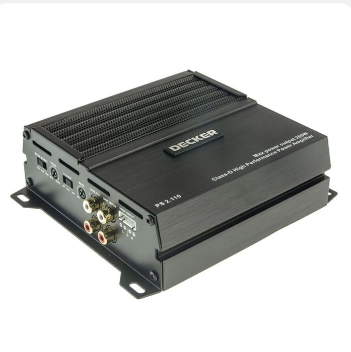 Підсилювач Decker PS 2.110 2-канальний автомобільний