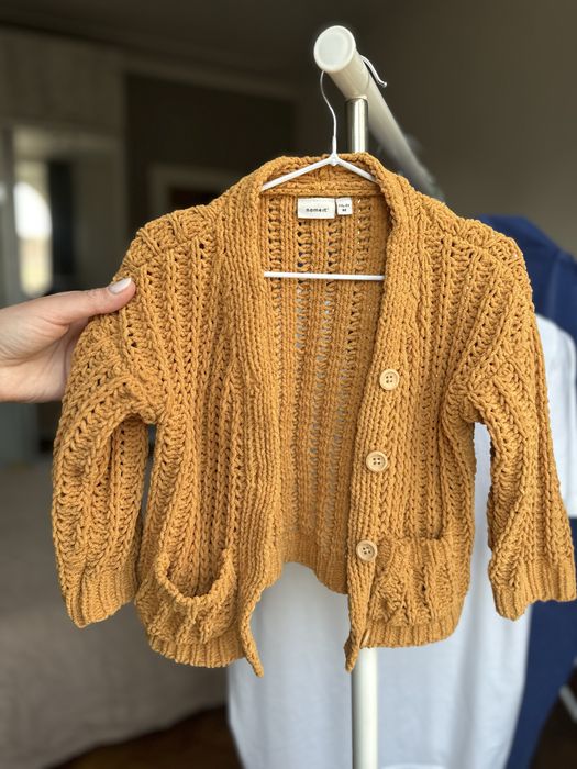 Кардиган кофта вʼязана