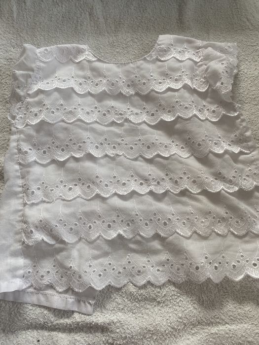 Bluzka biała dziecięca