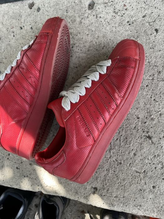 Adidas superstar red оригинал