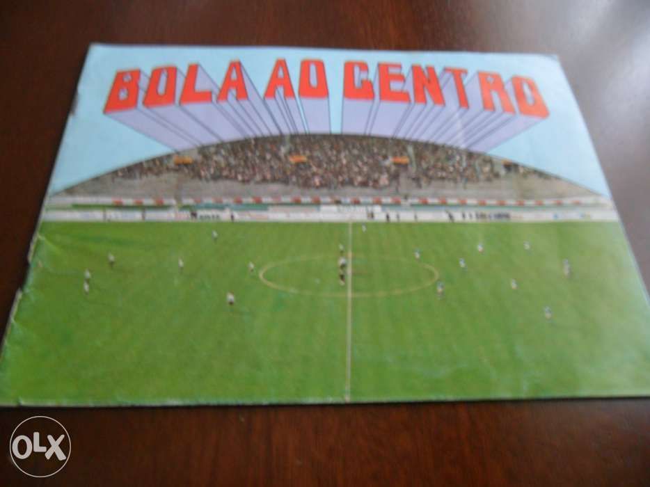 Caderneta Mabilgráfica "Bola ao centro"
