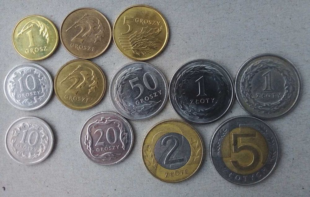 Монети вірменії грузії швейцарії польщі