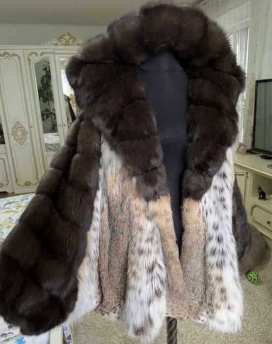 Продам шубу: баргузинський соболь і рись Оверсайз