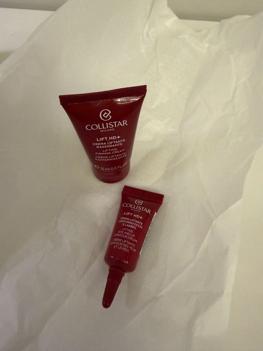 Набір косметичка , кріогель та скраб від Collistar