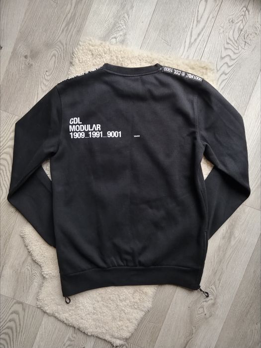 Czarna bluza męska Colab Modular zamki Regular Fit Cropp M