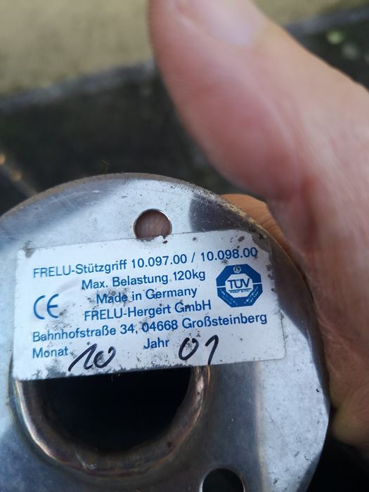 Barras de Apoio wc Fixas em Inox para sanita e lavatório