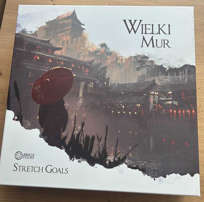 Gra planszowa, Great Wall, Wielki Mur, Edycja Kickstarter, z figurkami