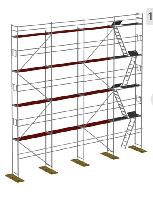 Rusztowanie Elewacyjne typu Bosta, kompletne200m2
