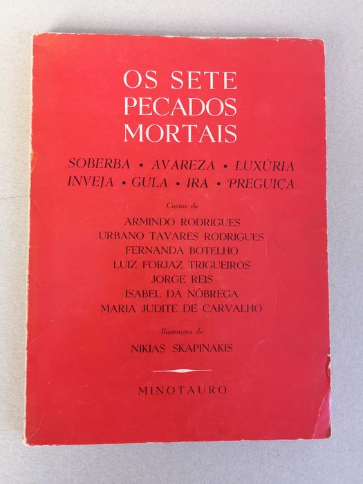 Contos vários. Ilustração Nikias Skapinakis "Os sete pecado mortais"