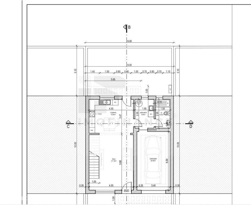 Lote de terreno com projeto aprovado