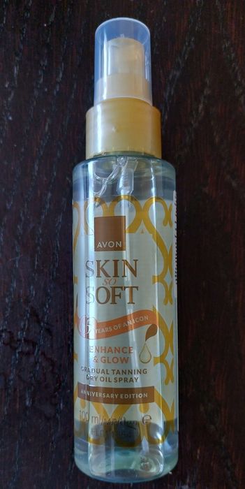 Avon SSS Skin so Soft rozświetlający olejek do ciała 100ml
