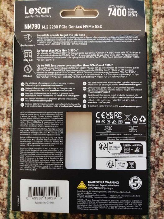 Dysk Lexar NM790 2TB SSD