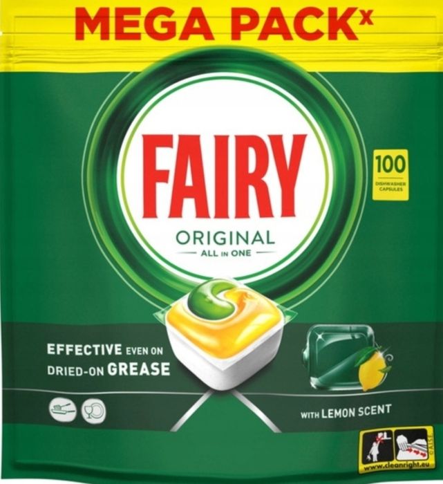 Kapsulki do zmywarki Fairy 100 szt