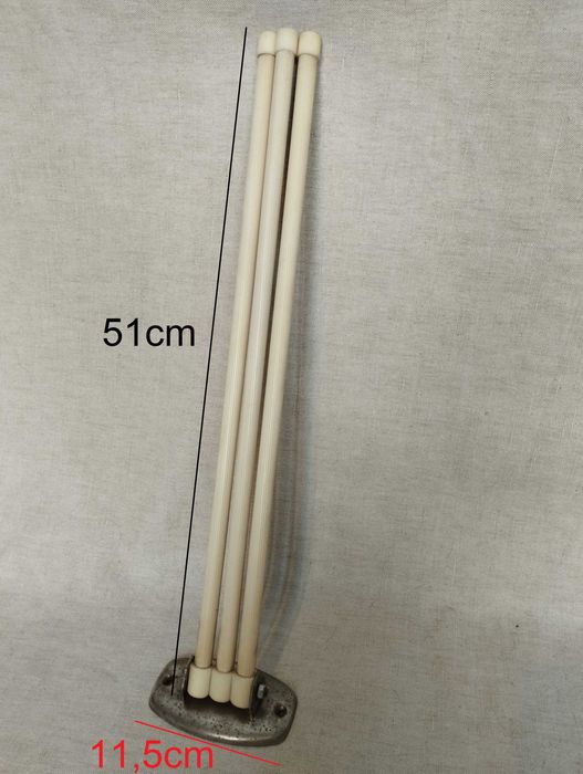 stary wieszak na ręczniki Prl