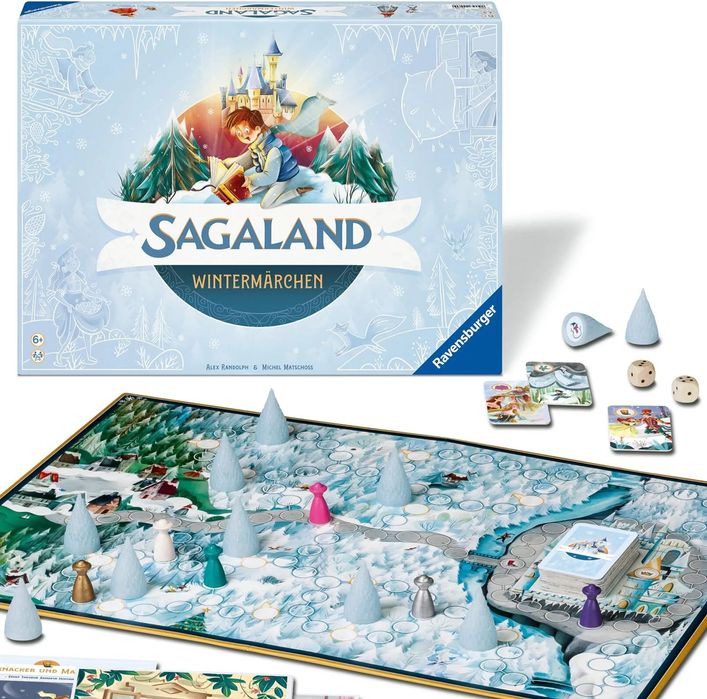 Ravensburger Sagaland Winter Fairy Tales – gra planszowa rodzinna 6+