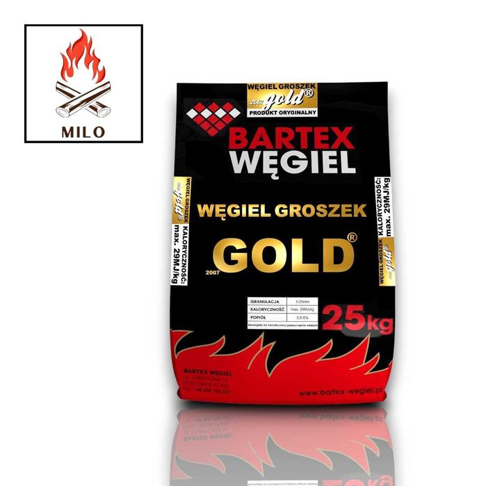 Węgiel Groszek Ekogroszek Bartex Gold