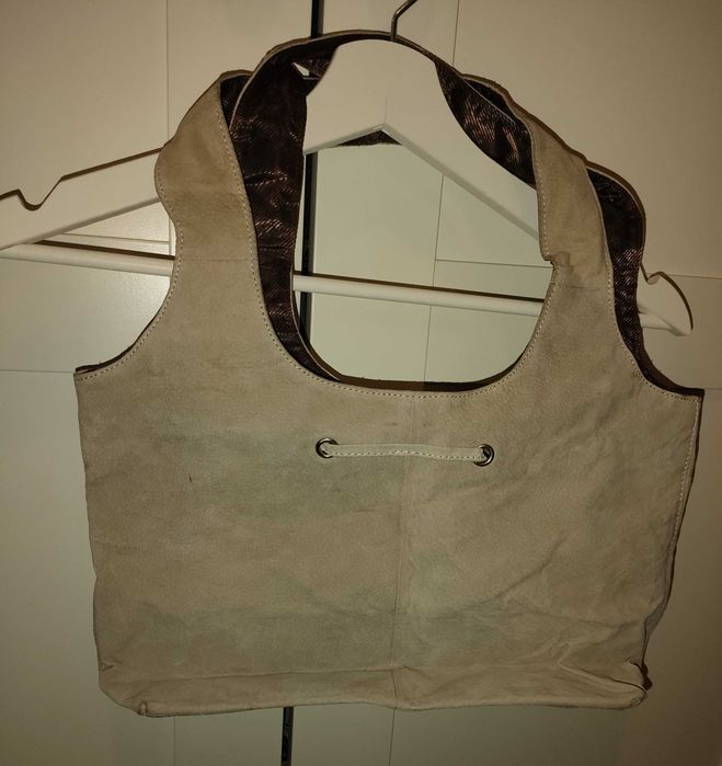 Torebka La Redoute skóra naturalna