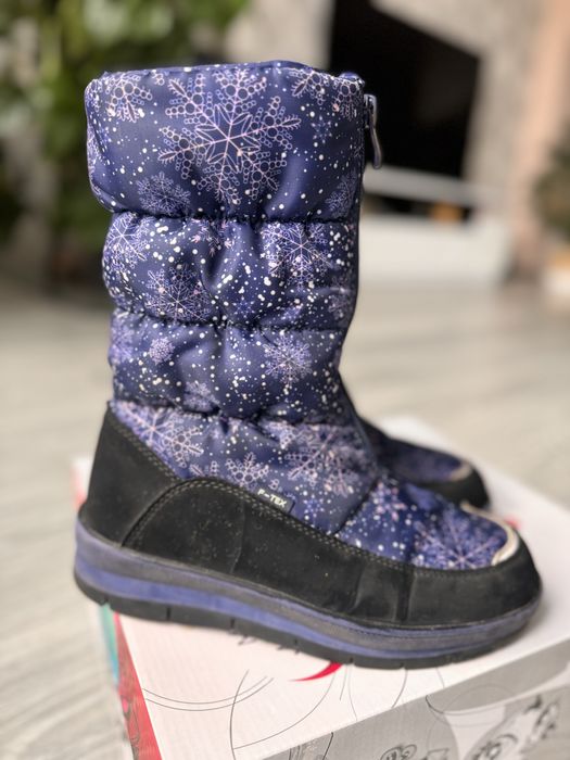 Супер теплі зимові черевики , Flamingo на ніжку 23-24 см.