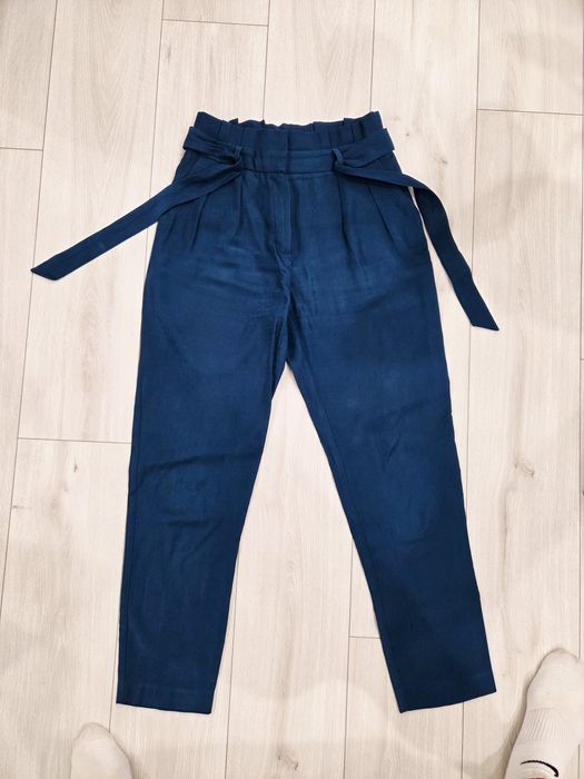Ciemnozielone damskie spodnie Orsay r. 36