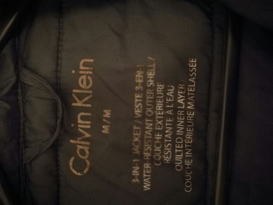 Calvin klein kurtka zimowa wiosenna jesienna 3w1 jacket