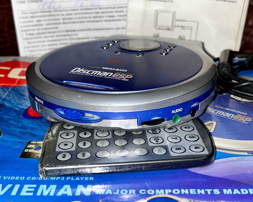 VCD/CD/MP3 Плеер Discman COBRA CR-404