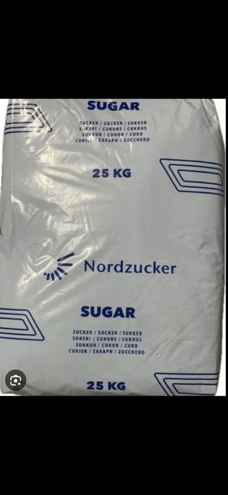 Cukier worki 25kg folia Nordzucker