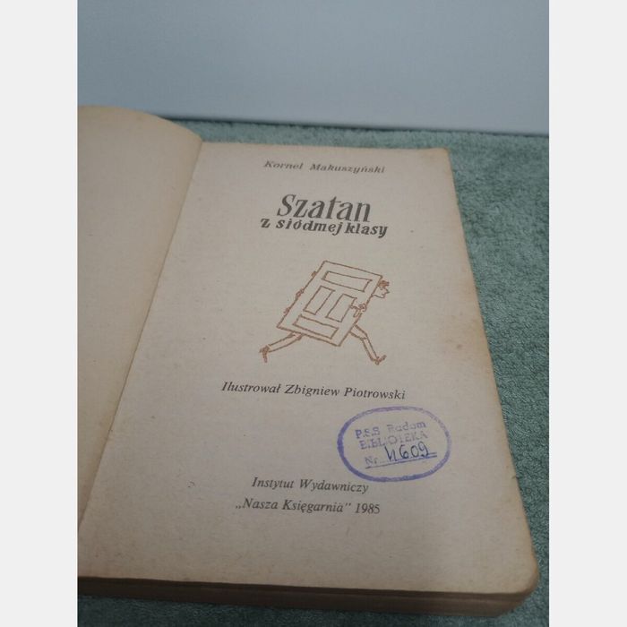 Szatan z siódmej klasy. Kornel Makuszyński