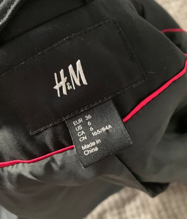 Zestaw marynarka h&m + spódnica z rozporkami # jak nowe