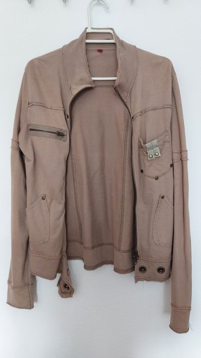 Casaco castanho claro