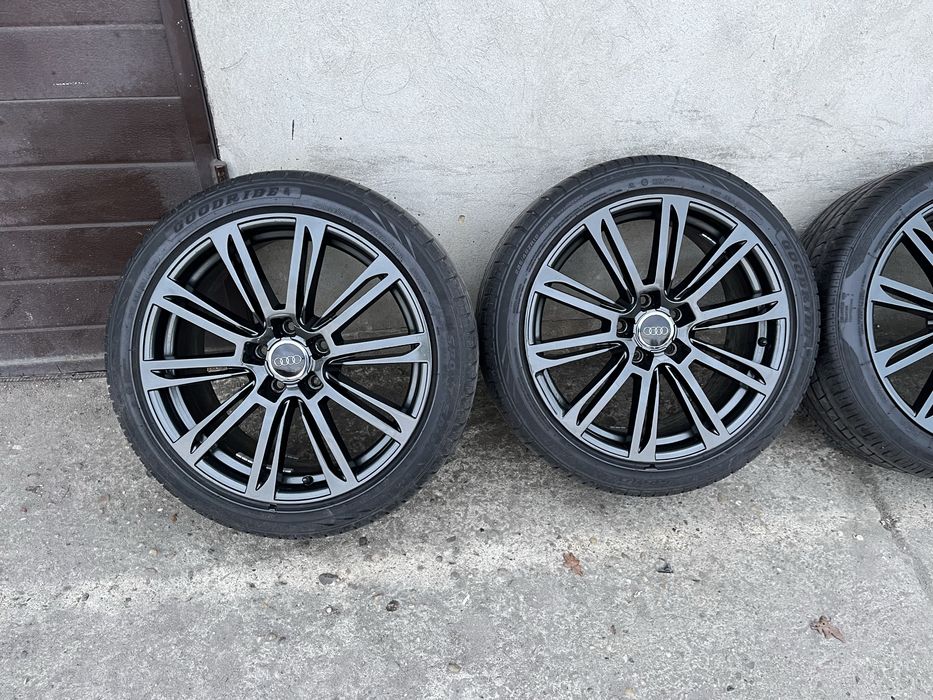 (308)Koła, Felgi 5x112 18” do Audi, Grafit, S-Line