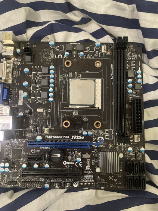MSI FM2-A55M-P33 + AMD Athlon A4-5300 FM2 DDR3