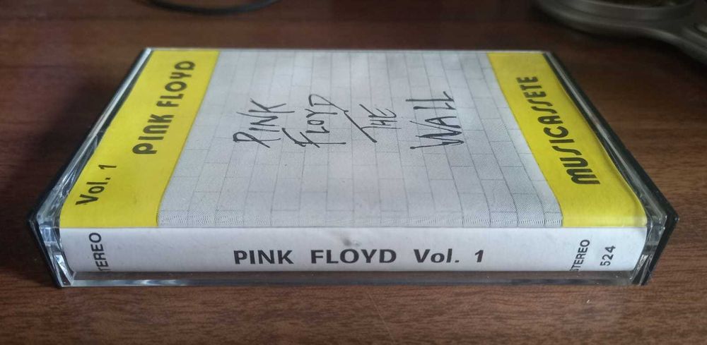 Pink Floyd  – The Wall (Vol. 1) cassete K7, anos 80