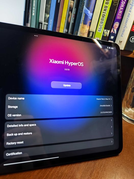 Xiaomi Pad 6 Max 14″ 256 ГБ + оригинальный стилус и чехол-клавиатура