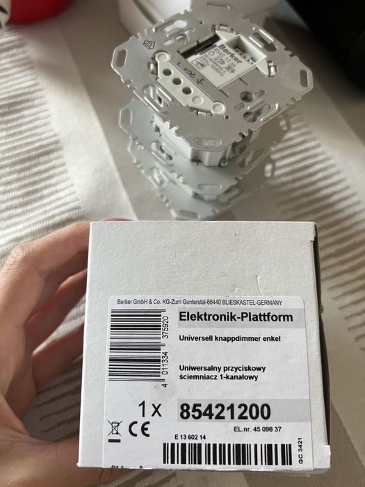Диммер Berker ( механизм + кнопка )