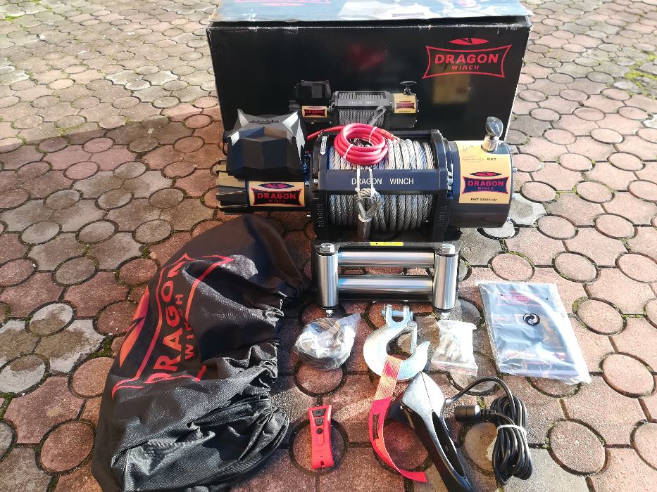 Wyciągarka, wciągarka DRAGON WINCH DWT 22000 HD 24V 10/20 TON