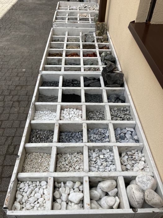 Otoczak grecki śnieżnobiały, kamienie ogrodowe