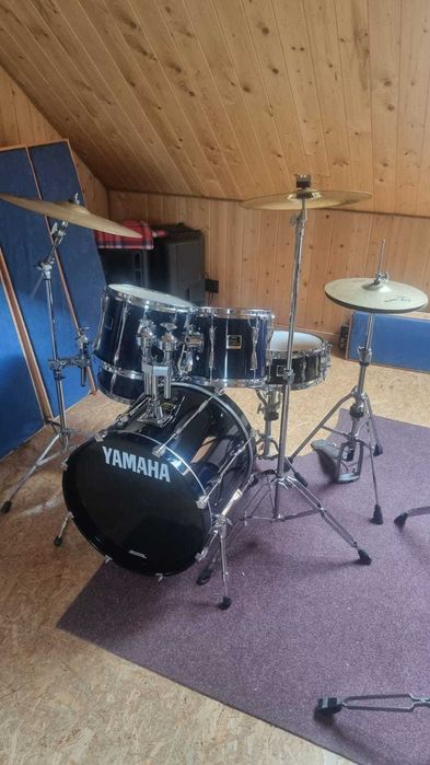 YAMAHA STAGE CUSTOM+talerze Zidjian-kompletna perkusja