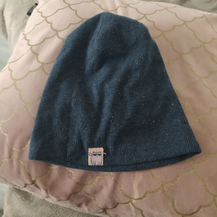 Cienka czapka dwustronna, 128/134/10zl
