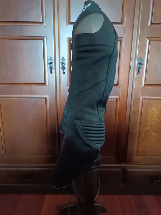 Dainese Casaco Pele Racing Tamanho 48 + Protector de Costas