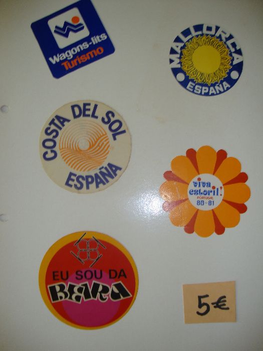 Vendo Coleção de Autocolantes dos anos 70 e 80 - 2/40