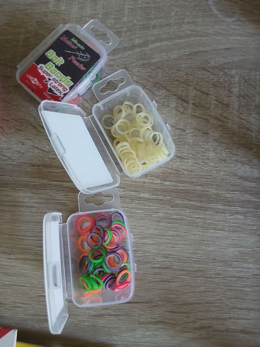 7 paczek gumek do pelletu 8mm method feeder