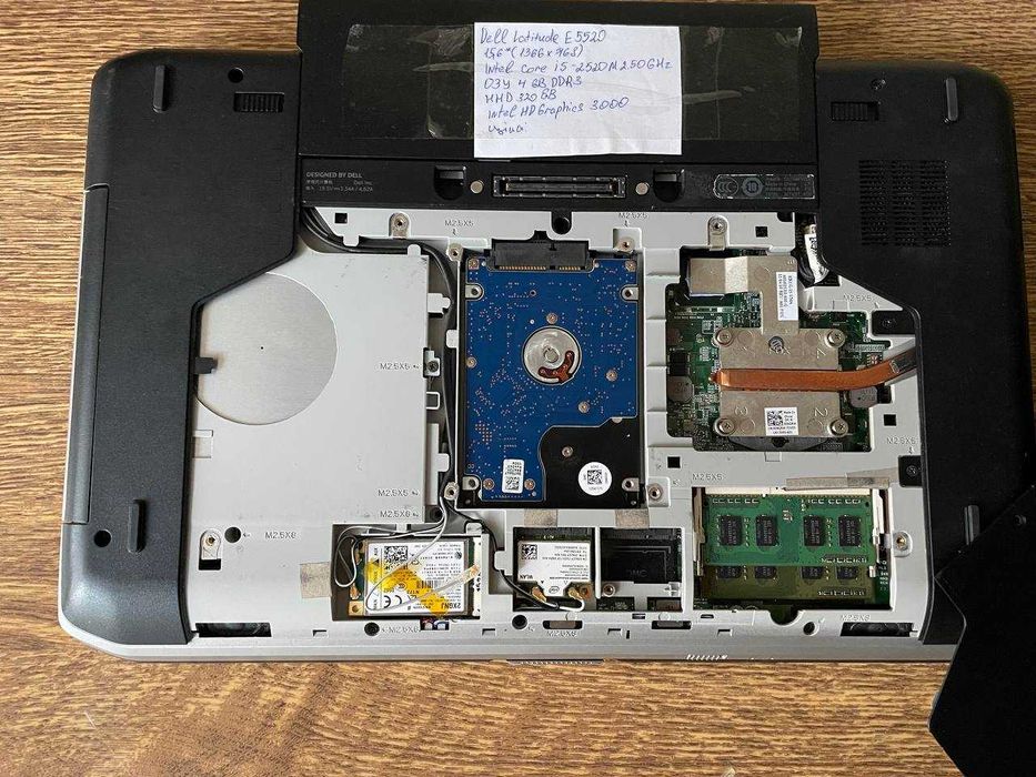 Ноутбук дешево Dell Latitude E5520 | HD | RAM-4Gb | HDD-320Gb