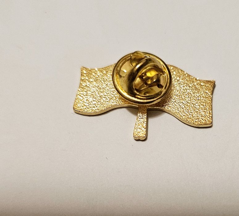 Przypinka wpinka pin emaliowany flaga Polska Unia Europejska