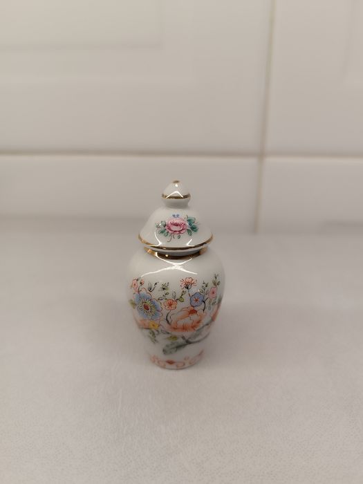 Pote Miniatura 7 cm. Porcelanas Forart. Novo