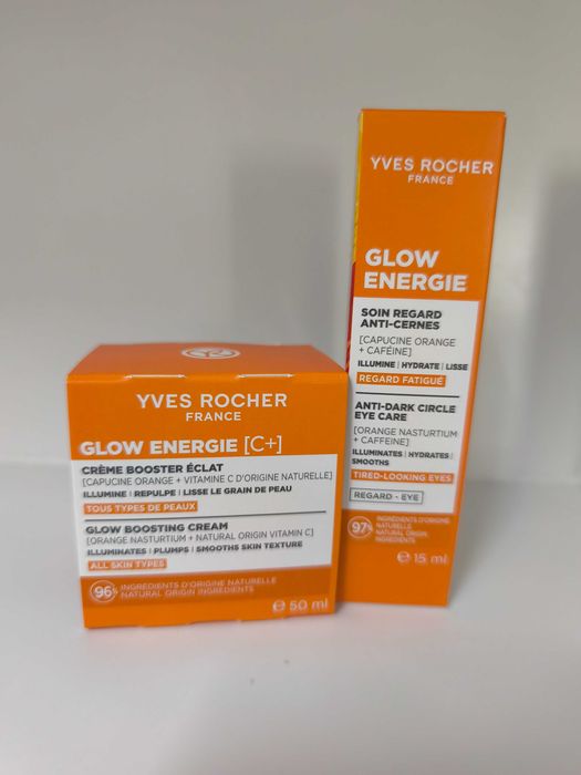 Krem na dzień i krem pod oczy Glow Energie Yves Rocher