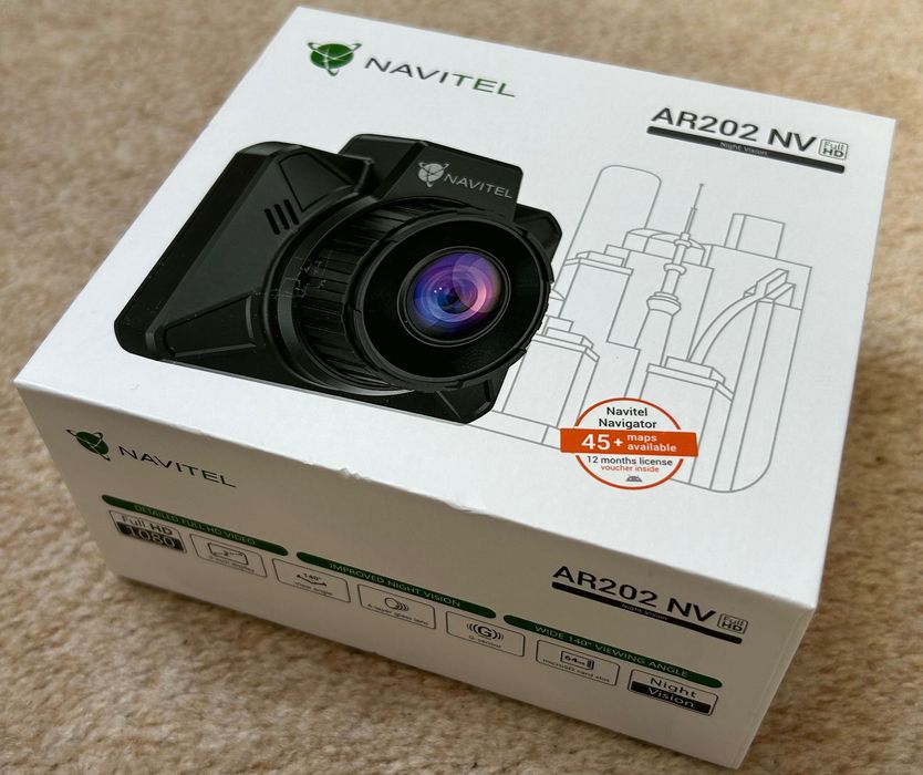 Navitel AR202 NV – kamera samochodowa Full HD, nieużywana