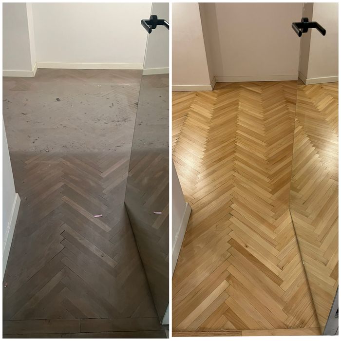 Cyklinowanie parkietu bezpyłowo, renowacja, regeneracja schodów