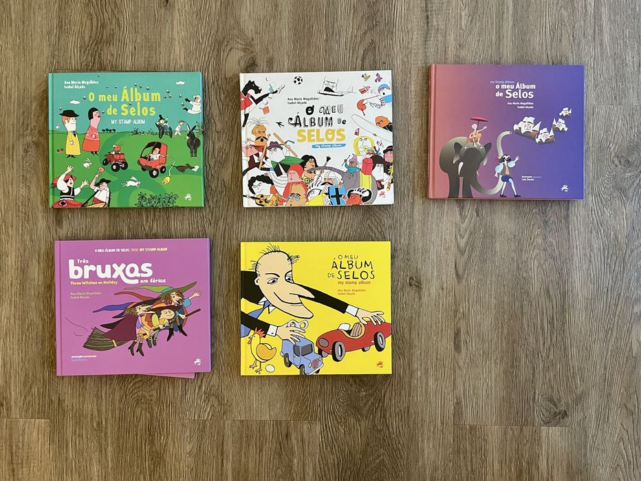 Livros “O Meu Álbum de Selos”