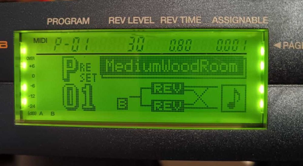 Roland SRV-3030 24-Bit Digital Reverb with Digital I/O